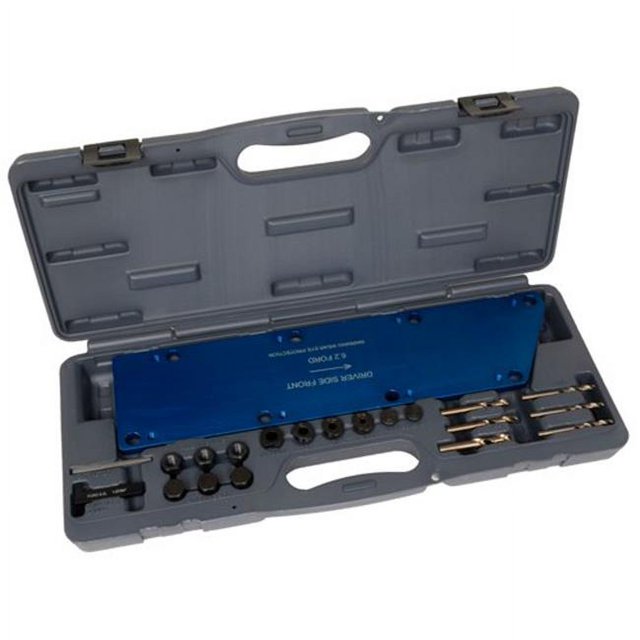 Lisle LS72450 6.2L Manifold Template for Ford