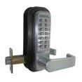 thumbnail image 1 of Lockey 2835-BB Mechanical Keyless Lock With Passage Function - Bright Brass, 1 of 1