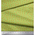 thumbnail image 2 of Soimoi Polyester Crepe Fabric French Horn Musical Instrument Print Fabric by The Yard 42 Inch Wide, 2 of 3