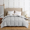 thumbnail image 1 of White Down Alternative Reversible Comforter, 1 of 34
