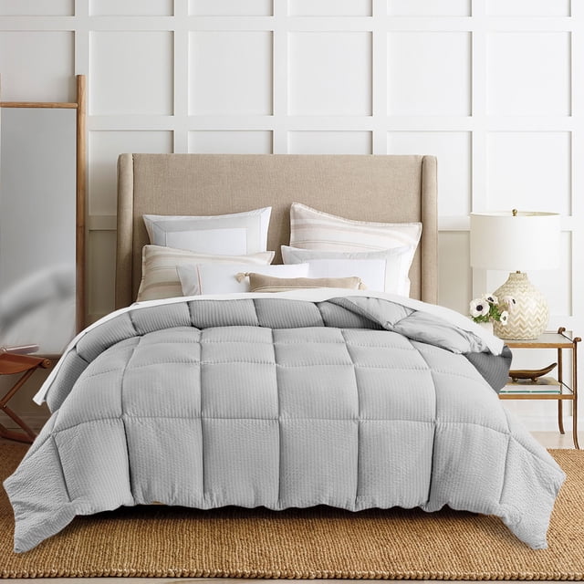 White Down Alternative Reversible Comforter