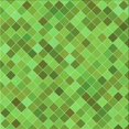 thumbnail image 1 of Ahgly Company Machine Washable Indoor Square Transitional Emerald Green Area Rugs, 4' Square, 1 of 7