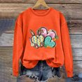 thumbnail image 4 of EGNMCR Easter T-Shirts Imprimés pour Femmes T-Shirts Graphiques pour Femmes T-Shirts à Manches Courtes pour Femmes T-Shirts à Col Rond pour Femmes Haut Imprimé Easter à Manches Longues Chandails pour Femmes T-Shirts, 4 of 5