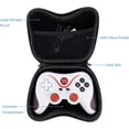 thumbnail image 5 of Étui de Rangement pour Manette avec Sangle Sac pour Manette Portable Étui de Transport Antichoc pour Manette pour PS5 PS4 Xbox One 360 Switch Manette 15.5*11*7c, 5 of 5