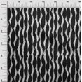 thumbnail image 2 of oneOone Polyester Lycra Fabric Abstract Stripe Ikat Printed Craft Fabric BTY 56 Inch Wide, 2 of 4