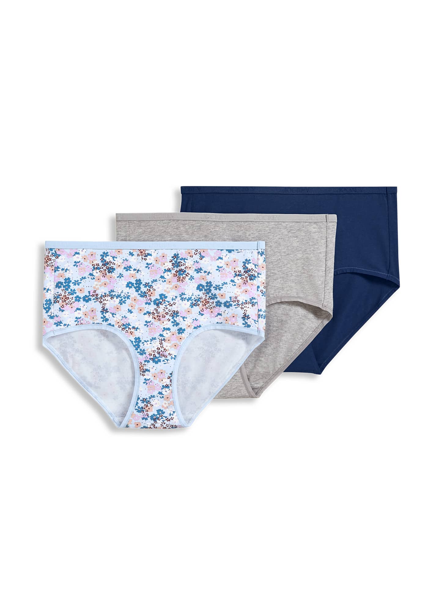 Jockey Culotte Moderne en Coton Biologique Extensible à Logo - Lot de 3