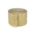thumbnail image 3 of Unique Bargains Crepe Paper Streamer Crepe Paper Decoration 82ft Long 1.77 Inch Wide, Gold Tone, 3 of 5