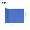 thumbnail image 2 of Unique Bargains Rouleaux de Papier Crêpe 7,5 Pi de Long 20 Pouces de Large, Bleu, Lot de 2, 2 of 5