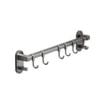 thumbnail image 2 of Amzcrzy Hook Rack Kitchen Hook Rack No Hole Hanging Rod Wall Mounted Storage Rack Multifunctional Pot Shovel Spoon Storage Rack （3Ml） Dorm Room Essentials Kitchen Appliances Home and Kitchen, 2 of 7
