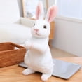 thumbnail image 3 of Adorable Realistic Rabbit Toy Soft And Cuddly Bunny Doll For Kids For Comfort And Sleep Ideal For Toddlers And Preschoolers, 3 of 8