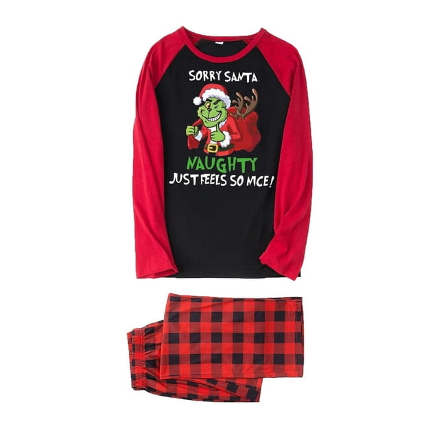 Pyjamas de Noël Assortis pour Femmes Ensembles de Pyjamas de Vacances pour la Famille