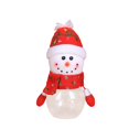 thumbnail image 2 of Storage rack Christmas Candy Jars Santa Snowman Ornament Plastic Candy Cookie Jar Containers Candy Storage Dish Home Decor Container Box Bottle For Children Xmas Holiday, 2 of 3