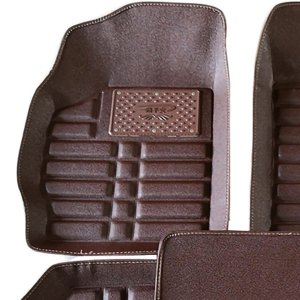 Car Foot Mat Automotive Floor Mats Car Fit Floor Mats Car Floor Mats Car Foot Mat Universal Full Wrap Wear Resisting Fine Workmanship Floor Mats For Vehicles Coffee
