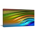 thumbnail image 2 of Ondulations d'Eau Fractales Colorées - Impression d'Art Abstrait sur Toile, 2 of 3