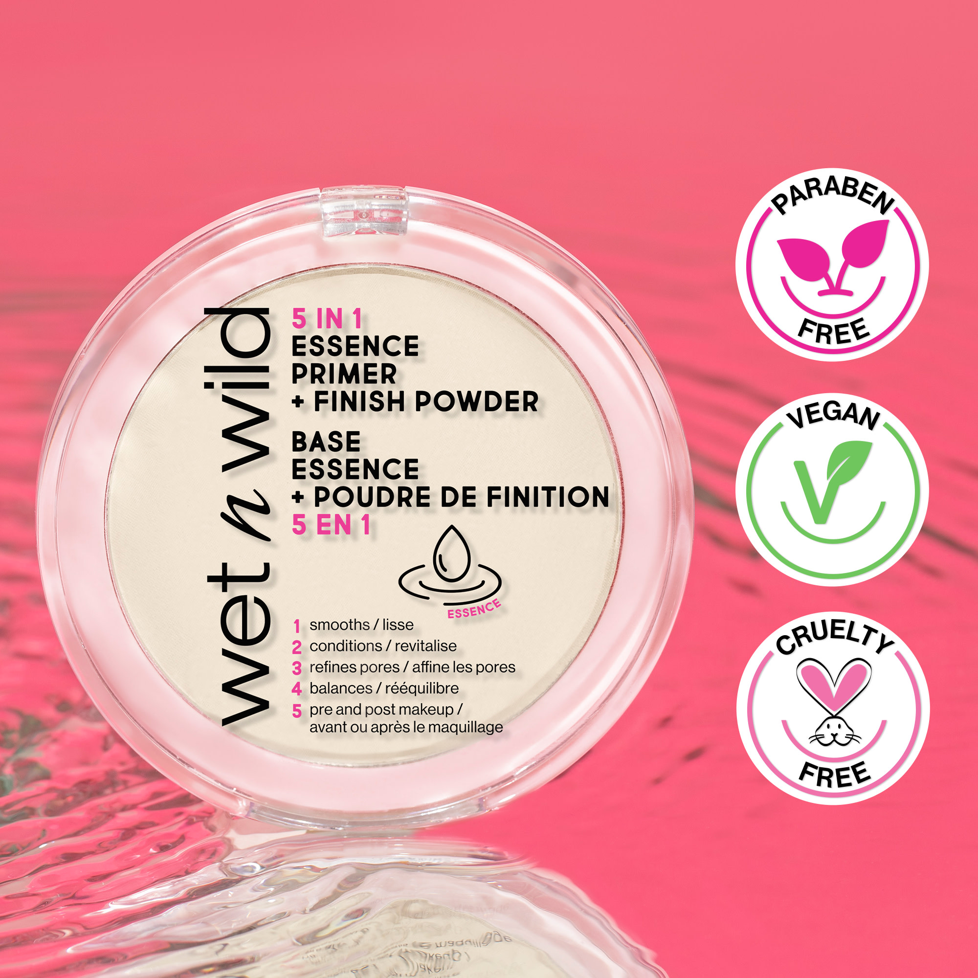 Base de teint et poudre de finition Essence