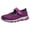 Purple, variant on WEAIXIMIUNG Womens Sneakers Size 6 Black Women Sneakers Fashionable New Pattern Colored Thick Sole Comfortable Non Hook Loop Lightweight Casual Shoes