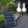 thumbnail image 1 of Vaidha Outdoor Garden IP65 LED Pendant With 2pcs 3W Power LED Bulbs Easy Install With 16.4ft Extension Cord, 1 of 6