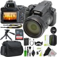 thumbnail image 1 of NIKON COOLPIX P1100 16MP DIGITAL CAMERA (BLACK) BEST TRAVEL KIT, 1 of 11