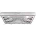 thumbnail image 1 of Cosmo UC30 30-Inch Under-Cabinet Range Hood and Over Stove Vent Light, Silver, 1 of 5
