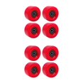 thumbnail image 4 of Decodeary Inline Skate Wheel PU Wear-Resistant 58mm Wheels Replacement 82A Red 58x58x32mm 2Set, 4 of 6
