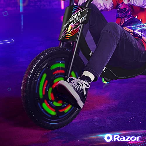 Razor RipRider 360 Lightshow – Trike with Rear Casters and with