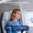 thumbnail image 3 of Écouteurs Tactiles Bluetooth Sans Fil VEAT00L, Écouteurs Stéréo Basse 65 H avec 6 Modes d'Égalisation, Écouteurs Tactiles Sans Fil à DEL Multicolores Multifonctions avec Micro ENC, Mode ANC à Réduction de Bruit/transparence, 3 of 7