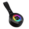 thumbnail image 2 of TopLLC New Outdoor Sports Button Bluetooth Speaker,Wireless Colored Lights,Portable Cycling Mini Audio System on Clearance, 2 of 6