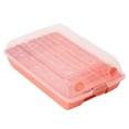 thumbnail image 2 of Shoe Storage Box under $5! CQCYD Transparent Shoe Storage Box, Stackable Shoe Organizer with Vent Holes, Clear Plastic Shoe Cabinet for Closet Shelving, Thickened Shoe Box, 2 of 3