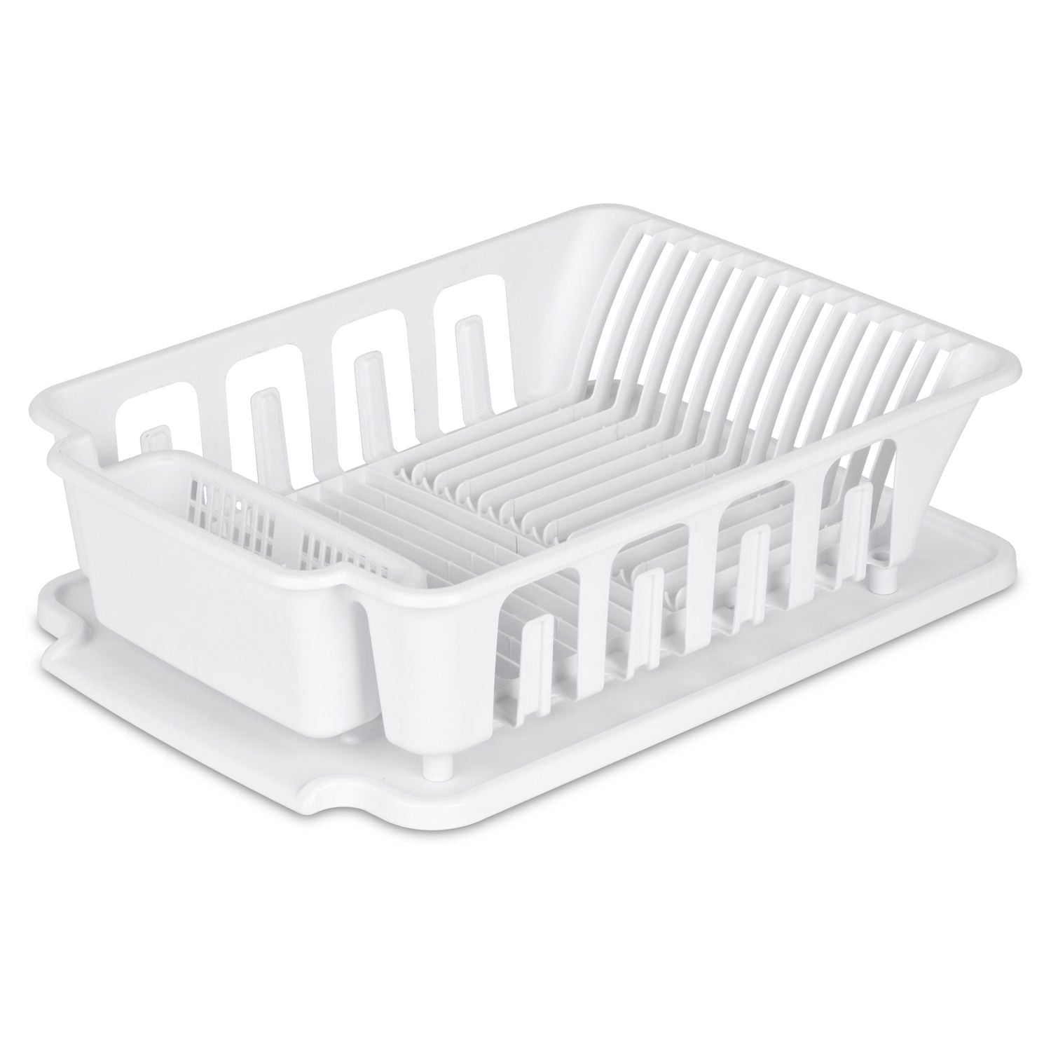 Sterilite 2 Piece Sink Set - White