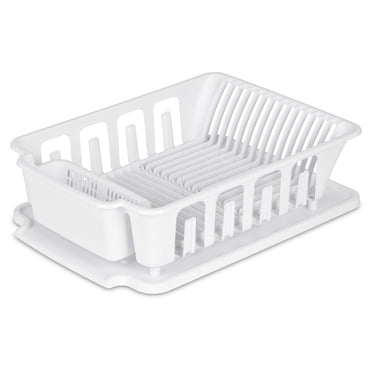 Sterilite Ensemble pour évier 2 pièces - Blanc