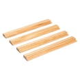 thumbnail image 1 of Bunblic 4 Pieces Wooden Mahjong Tile Rack Mahjong Holder Lightweight Sturdy Table Game Accessory for Family Friends Gatherings Family, 1 of 8