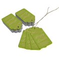 thumbnail image 3 of Inkdotpot 100 Pack Real Rose Gold Foil Paper Tags Happy Diwali Favor Hang Tag, 3 of 6