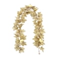 thumbnail image 3 of Fall Garland Fall Decorations for Home Thanksgiving Decor Fall Garland Maple Leaf Hanging Vines Garland Artificial Foliage Garland Thanksgiving Decor for Home Wedding Fireplace Party Christmas, 3 of 6