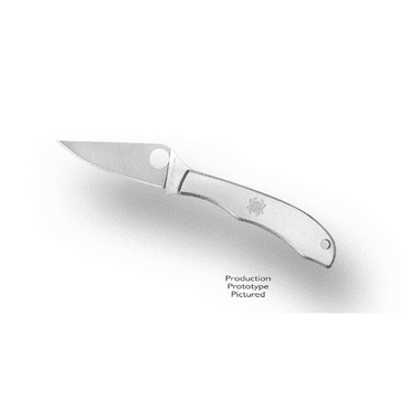 Spyderco Couteaux Honeybee à Joint Coulissant Pliants en Acier Inoxydable C137P Couteau de Poche