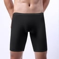 thumbnail image 1 of Posijego Men's Boxer Briefs Seamless Breathable Workout Underwear Comfortable Soft Underpants for Men, 1 of 6