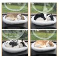 thumbnail image 3 of Realistic Breathing Cat Plush Toy Soft Stuffed Electronic Pet Home Decor Gift, 3 of 6