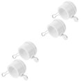 thumbnail image 1 of EIGTHTAIL 2pcs  2Pcs Rotating Mounting Rings 360 Degree Free Flag Pole Kit 0.75-1.02Inch Diameter (White), 1 of 12