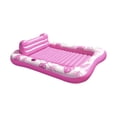 thumbnail image 3 of HILABEE Inflatable Float Bed Multipurpose Pool Lounger Raft for Holiday Party Summer Pink, 3 of 9