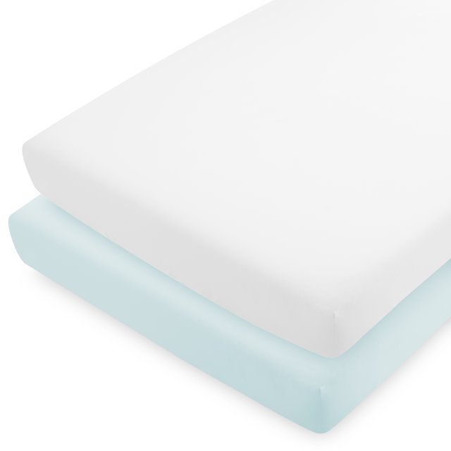 Bare Home Drap-Housse de Lit de Bébé en Microfibre Ultra Douce