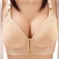 thumbnail image 1 of Timegard Bras for Women No Underwire Front Closure Full Support Adjustable Strap Comfort Daily Bras, 1 of 3
