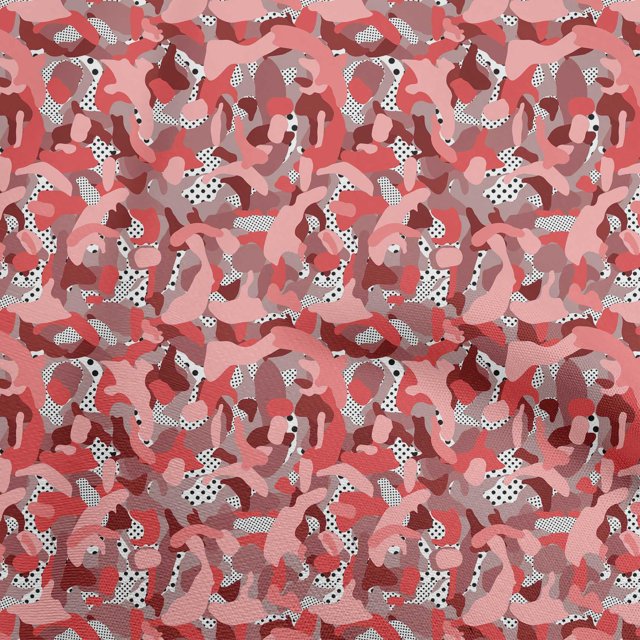 oneOone Cotton Cambric Pink Fabric Abstract Craft Projects Decor Fabric Printed By The Yard 42 Inch Wide