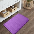 thumbnail image 4 of Yhmxh Rug,Carpet,Bath Mat,Door Mat Thick Velvet Floor Mat Kitchen Bathroom Foot Mat Solid Color Cotton Foot Mat 2pc Floor Mats, 4 of 6