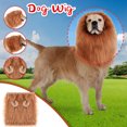 thumbnail image 1 of LSLJS Dog Lion Mane, Realistic & Funny Lion Mane for Dogs, Lion Mane for Dog Costumes, Lion Wig for Medium Large Sized Dogs, Dog Wigs Medium and Large Dog Accessories Pet Dog Wigs (With Tail), 1 of 9