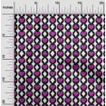 thumbnail image 2 of oneOone Viscose Chiffon Pink Fabric Poker Card Craft Projects Decor Fabric Printed By The Yard 42 Inch Wide, 2 of 4