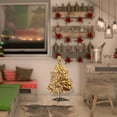 thumbnail image 4 of Christmas Ornaments Illuminated Snowflake Flocked Christmas Tree Equipped With Advanced Hinges Artificial Trees Metal Bracket and Branch Tips for Easy Christmas Decoration Christmas Lights Outdoor, 4 of 5