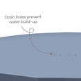 thumbnail image 3 of Funsicle 20 ft Round Above Ground Swimming Pool Cover, Gray, Adults, 3 of 5