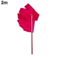thumbnail image 1 of 2/4m Dance Rainbow Ribbon Rhythmic Gymnastic Streamer Twirling Baton FA Y5N4, 1 of 9