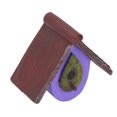 thumbnail image 4 of Hummingbird Resin House, Fixing Groove Resin Bird House  For Yard Purple, 4 of 8
