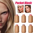 thumbnail image 3 of PAGE VINE Moisturizing Blusher Cream Stick Long-lasting Matte Blusher For Lip And Cheek M3N8, 3 of 7