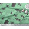 thumbnail image 3 of Soimoi Rayon Fabric Tree,Jar & Bottle Vintage Print Fabric by the Yard 42 Inch Wide, 3 of 3